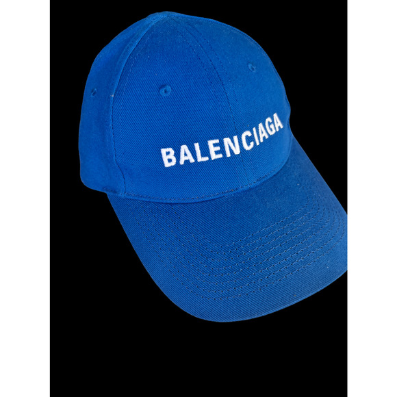 Balenciaga Other - 💛SOLD🖤 Balenciaga Embroidered Logo Baseball Cap in Blue
